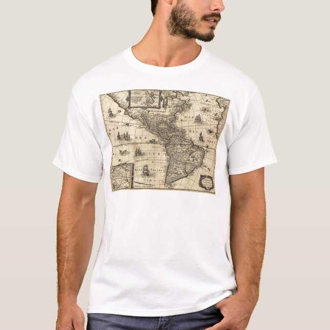 Amerika Noviter Delineata Tee (Framsida)