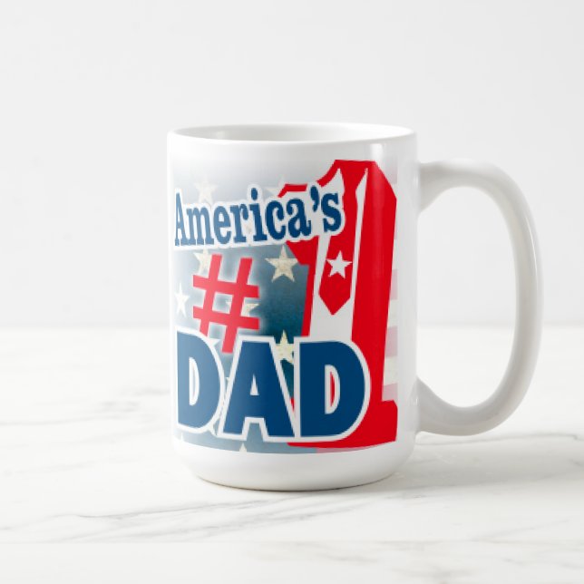 Amerika numrerar 1 pappakaffemugg kaffemugg (Höger)