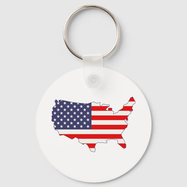Amerika Nyckelring (Framsida)