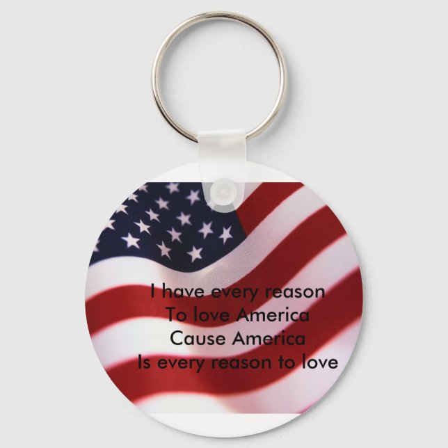 Amerika Nyckelring (Framsida)