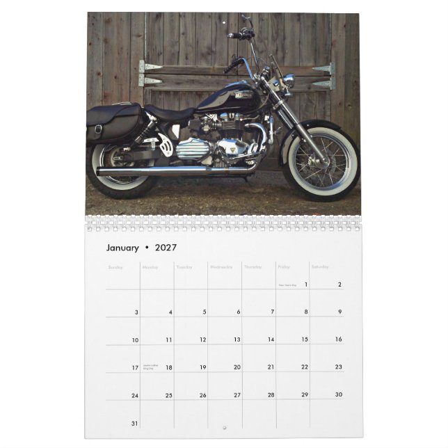 Amerika och Speedmaster kalender (Jan 2027)