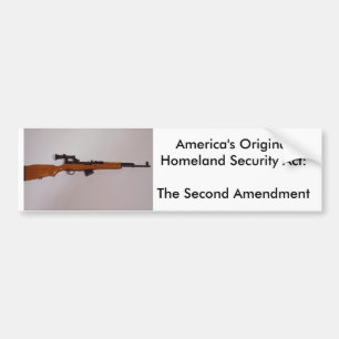 Amerika original- Ac för hemlandsäkerhet… Bildekal