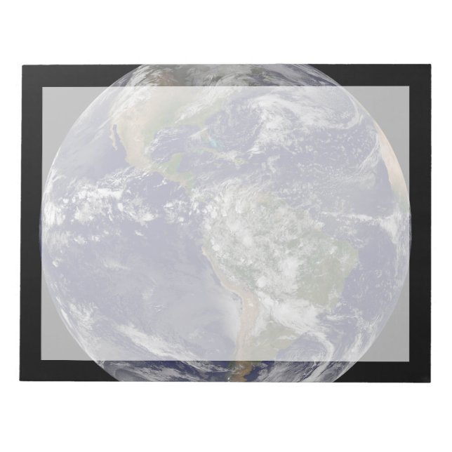 Amerika på jorddagen. anteckningsblock (Framsida)