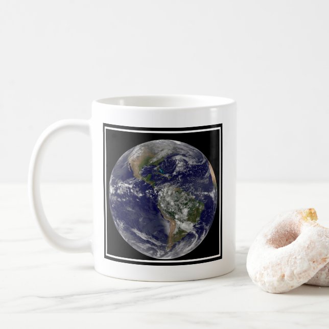 Amerika på jorddagen. kaffemugg (Med munk)