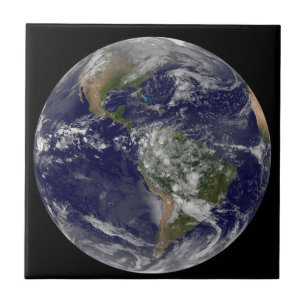 Amerika på jorddagen. kakelplatta