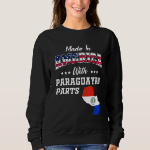 Amerika Paraguayanska Delar Paraguay Karta Usa Fla T Shirt