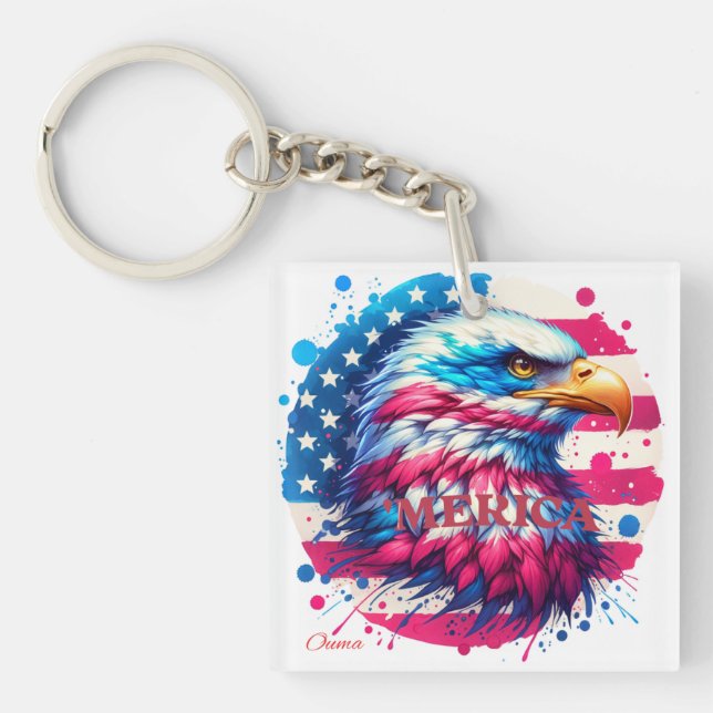 Amerika - Patriotic USA Design for 4:e juli, Ve (Framsidan)