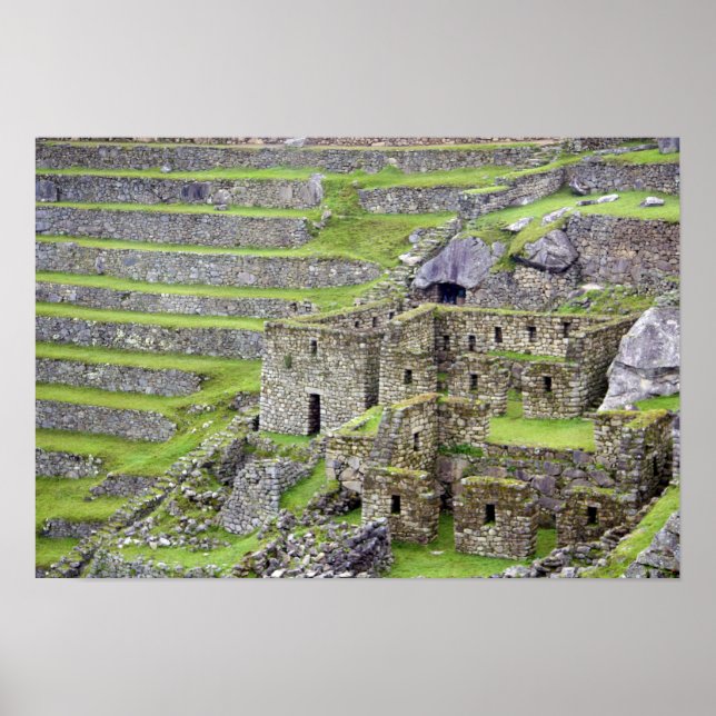 Amerika, Peru, Machu PIcchu. De gamla 2 Poster (Framsidan)
