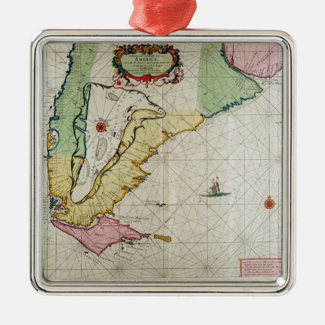 Amerika pläterar 17 från 'Le Nouveau et tusen Julgransprydnad Metall (Framsidan)