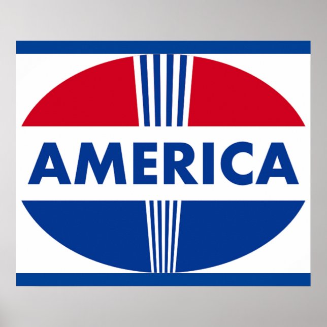 AMERIKA POSTER (Framsidan)