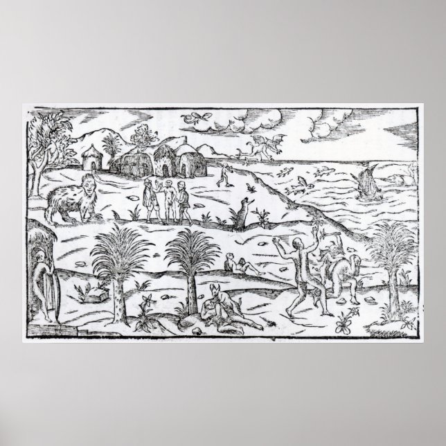 Amerika Poster (Framsidan)