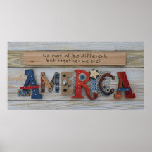 Amerika, Poster