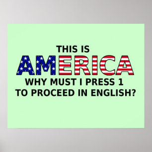 Amerika Press 1 Affisch