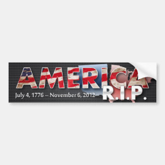 Amerika: R.I.P. Bildekal (metallgrunge)