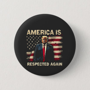 Amerika respekteras igen Trump USA 4:e juli Knapp