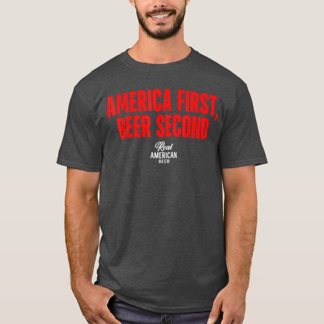 Amerika Säger T Shirt (Framsida)