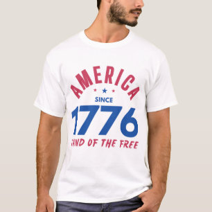 AMERIKA SEDAN 1776 DE FRIAS LAND T SHIRT