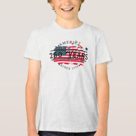 Amerika sedan 1776 med amerikansk flagga/stjärnor t shirt