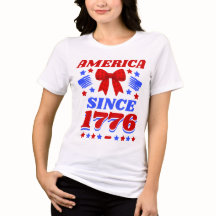Amerika Sedan 1776 Röd Gingham-slöja
