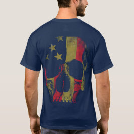 amerika skalle t shirt
