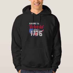 Amerika som går i jorden sedan 1776 hoodie
