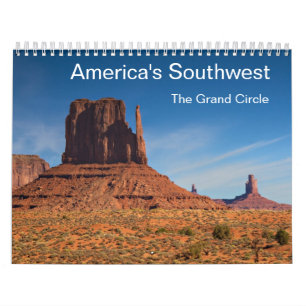 Amerika Southwest - tusen dollar cirklar kalendern Kalender