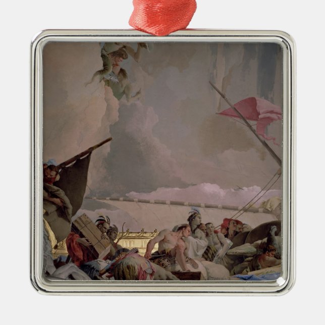 Amerika specificerar från härligheten av Spanien Julgransprydnad Metall (Framsidan)