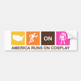 Amerika springor på Cosplay Bildekal