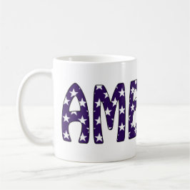 Amerika Stars och stripes Kaffemugg