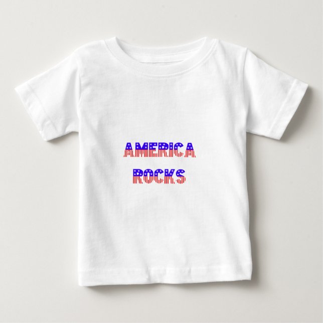 Amerika Sten T Shirt (Framsida)