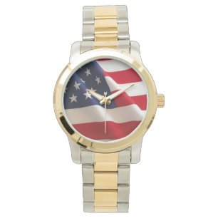 Amerika stolt armbandsur