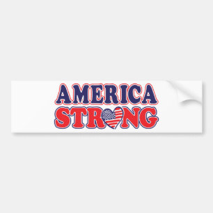 Amerika Strong Bildekal