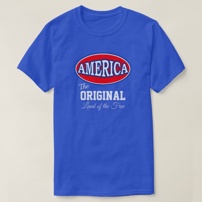 AMERIKA T SHIRT (Design framsida)