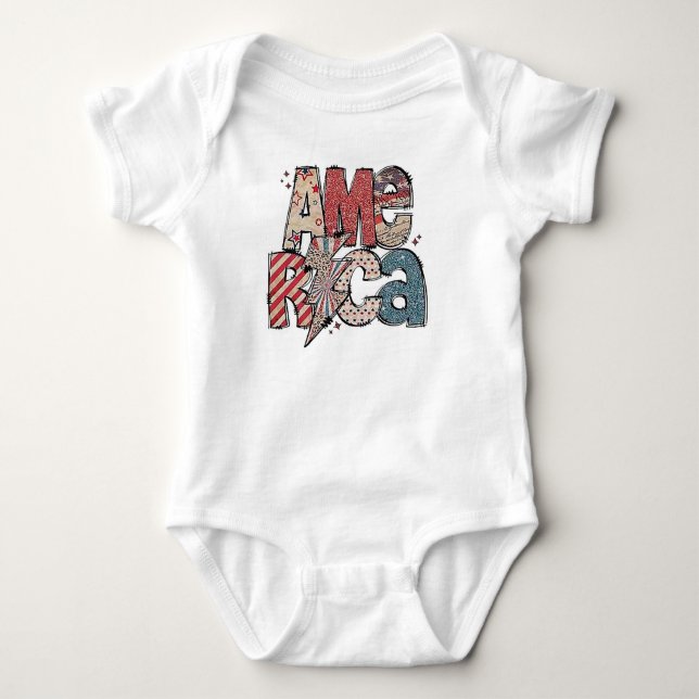 AMERIKA T SHIRT (Framsida)