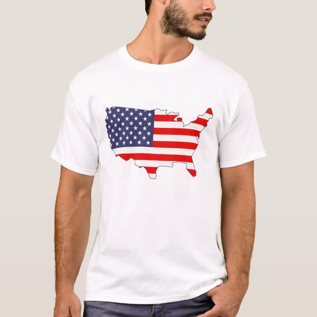 Amerika T Shirt (Framsida)