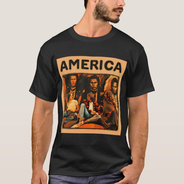 Amerika T Shirt (Framsida)