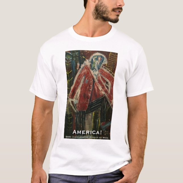 Amerika T Shirt (Framsida)