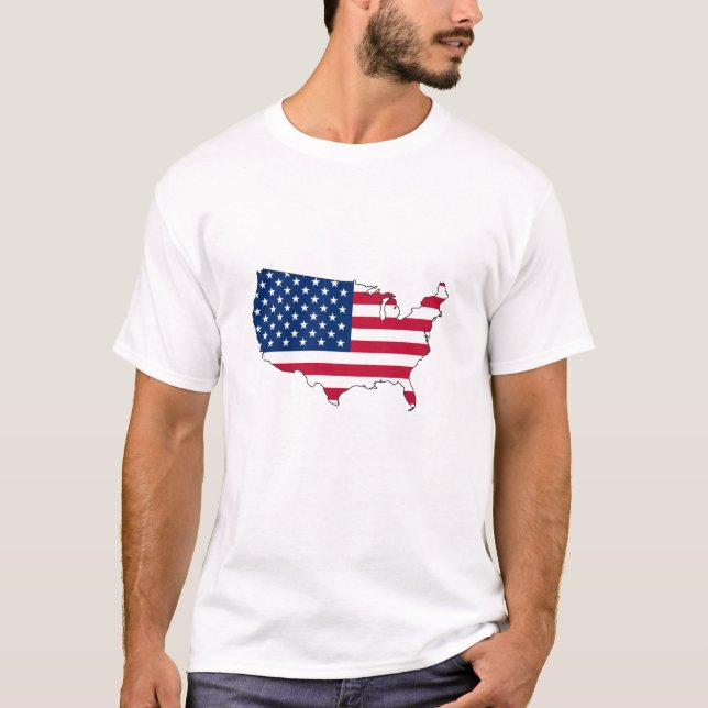 Amerika T-shirt (Framsida)