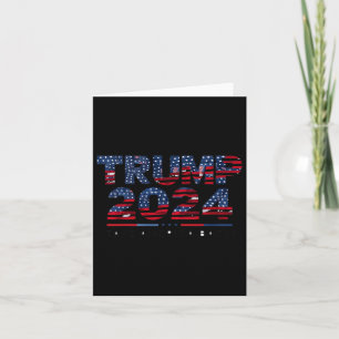 Amerika tillbaka USA Flagga 4 juli Donald Trump 20 Kort