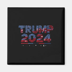 Amerika tillbaka USA Flagga 4 juli Donald Trump 20 Magnet
