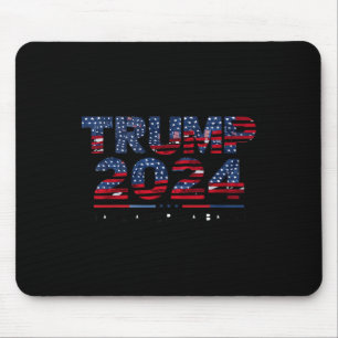 Amerika tillbaka USA Flagga 4 juli Donald Trump 20 Musmatta