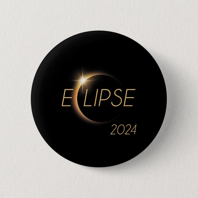 Amerika Totality 04 08 24 Total Solar Eclipse 2024 Knapp (Framsida)