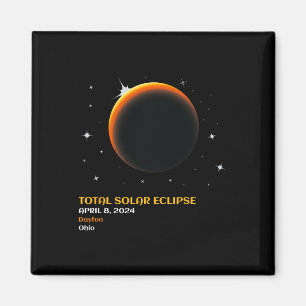 Amerika Totality 04 08 24 Total Solar Eclipse 2024 Magnet