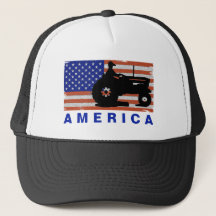 AMERIKA - Traktor FLAGGA-B