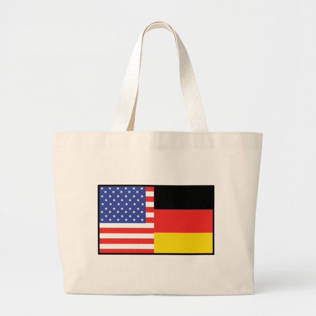 Amerika Tyskland Jumbo Tygkasse (Framsidan)