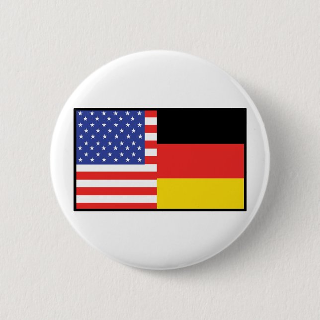 Amerika Tyskland Knapp (Framsida)