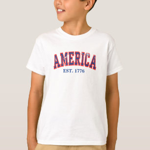 Amerika USA 4:e juli T Shirt