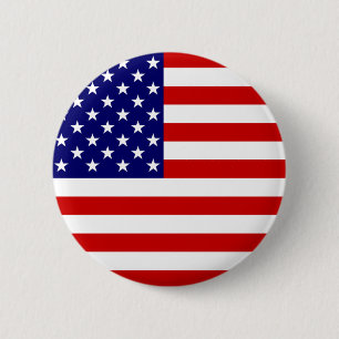 Amerika, USA flagga Knapp