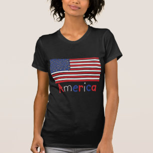 Amerika USA KIDS Flagga Tröja
