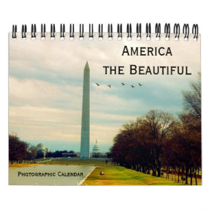 amerika vacker liten 2027 kalender